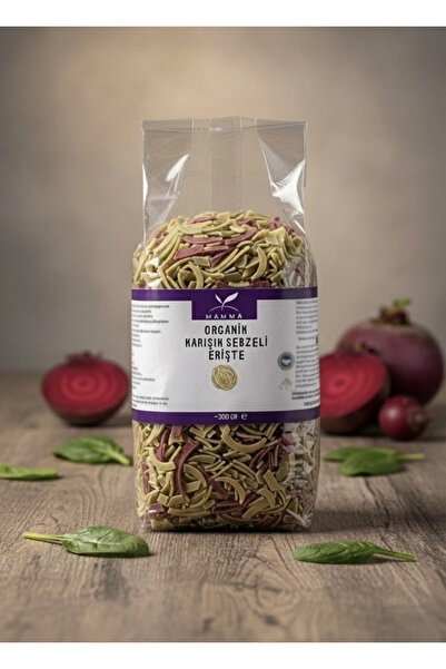 Mamma Emada Organik Karışık Sebzeli Erişte