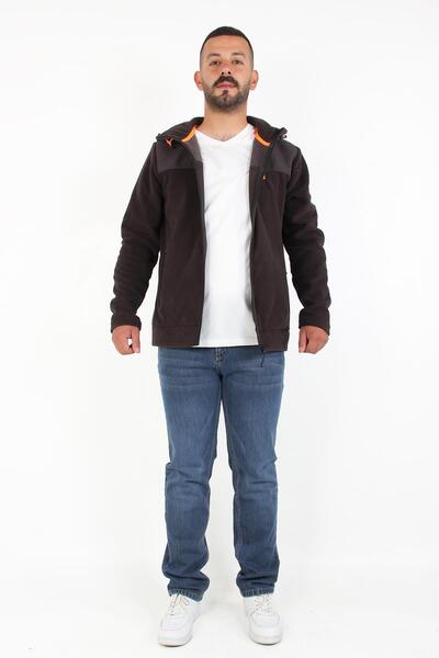 Mckanzie 6044 Hooded Zippered Fleece Coat