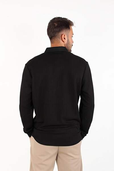 Mckanzie 4447 Osho Çizgi Desen A. Μακρυμάνικο με λαιμόκοψη