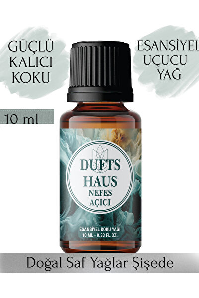 duftshaus Nane Ve Okaliptüs Nefes-Açıcı Esansiyel Uçucu Koku Yağı Buhurdanlık...