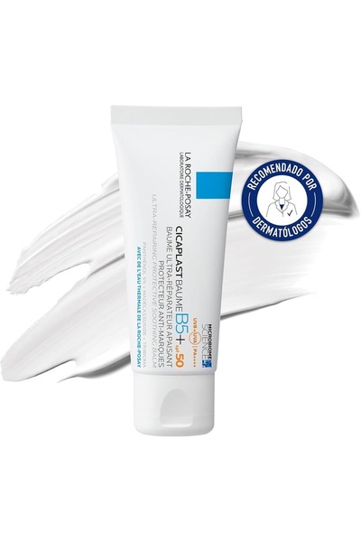 La Roche Posay سيكابلاست بوم بي 5 بعامل حماية من الشمس 50، 40 مل - يني