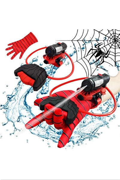 UDATOYS Örümcek Adam Eldiven Su Ağ Atan Tabanca Spider Man Su Tabancası