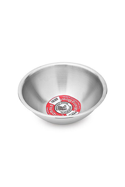 ZEBRA THAILAND ZEBRA 50 x 19.5 cm / 19.5 L Food Preparation Bowl, Durable 304 Stainless Steel with Thick Walls, Restaurant Size