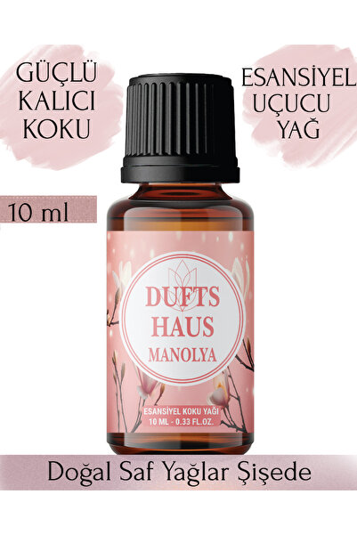 duftshaus Manolya Saf Esansiyel Uçucu Koku Yağı Oda Ortam Kokusu Doğal Yağ Ar...