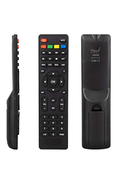 Powermaster Hey Mysat - Moonstar MS-3000 Full HD LM Tuşlu Uydu Alıcı Kumandası