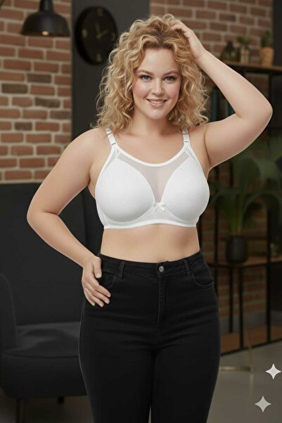 wear treasure C Cup Wireless Sponge Side Support Wire Support Bra