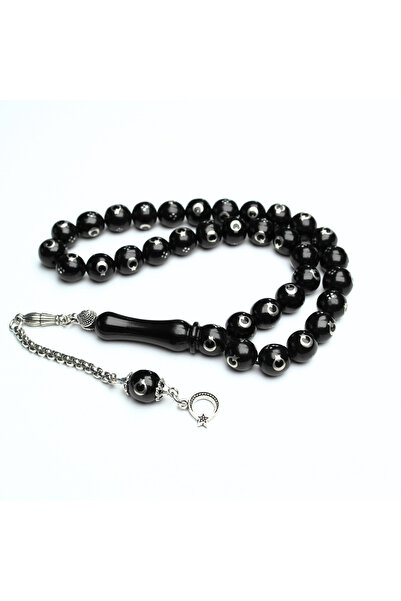 HÜNERTAŞ Ayyıldız İşlemeli Tespih