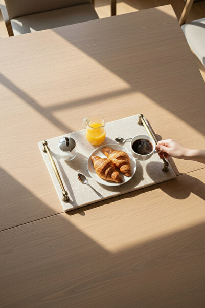 Akayev Travertine Rustic 30X20 cm Tray