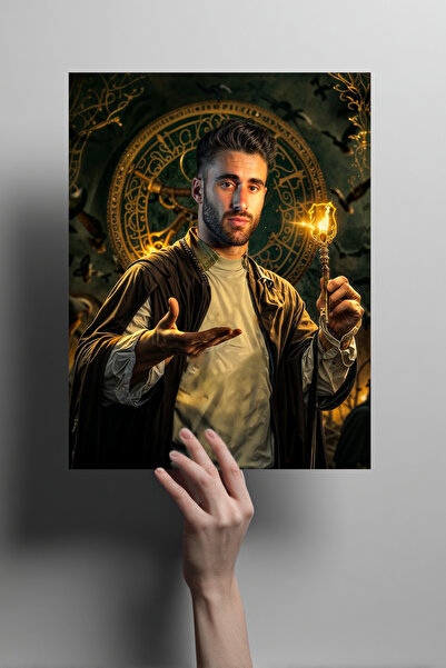 Genel Markalar Sihirbaz Rafa Silva Taraftar Metal Poster - Dekoratif Duvar Ta...