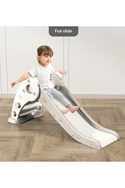 OEM Modular playpen for children "Penguin - Premium" gray with accessories