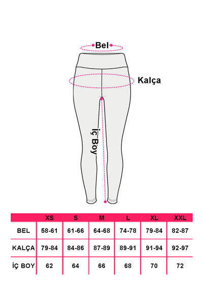 JOLT Γυναικείο μακρύ κολάν με σχέδιο Μοντέλο No: 022