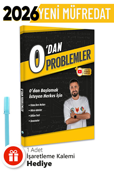 REHBER MATEMATİK YAYINLARI 0'dan Problemler + Hediyeli