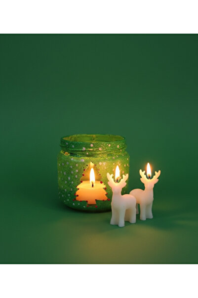 Moda mumluk ÇOK AMAÇLI RENKLİ KAVANOZ, MUMLUK