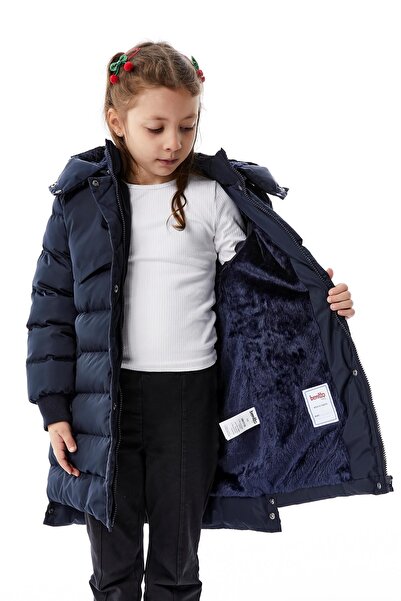 Benittokids Girl's Hooded Winter Puffer Coat 51356
