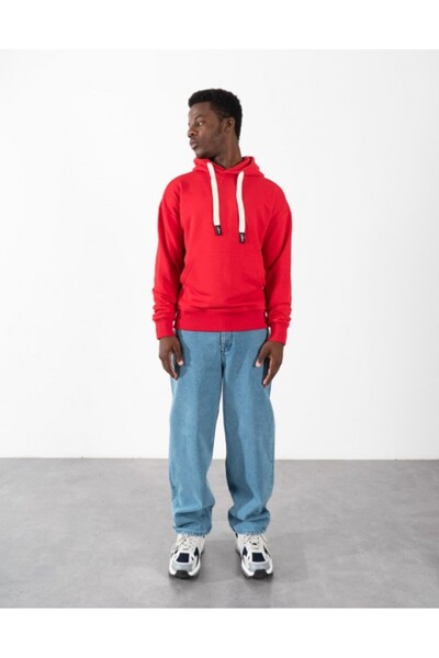 HYPERS Men's Kangaroo Pocket Hooded Hoodie Us1109Kz