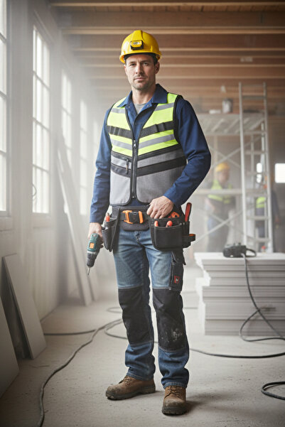 Probag Professional Multi-Pocket Work Vest |   Reflective |   Imperteks Fabric |   Tool Vest