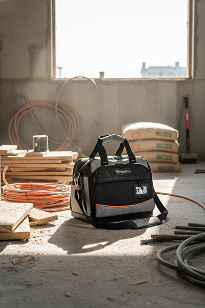 Probag 28 Compartments Professional Tool Bag |   Fully Openable Waterproof |   Hard Plastic Base |   Tool Bag