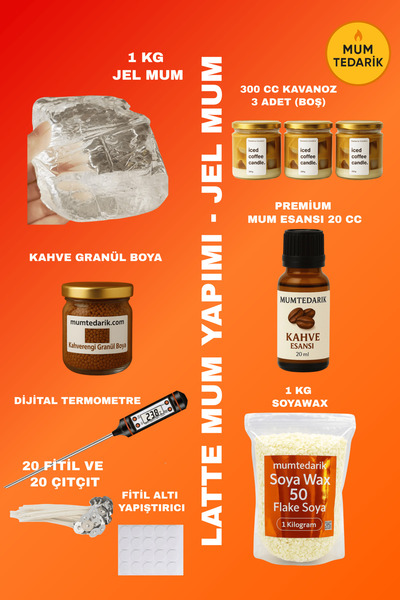 MUMTEDARİK Mum Başlangıç Seti-