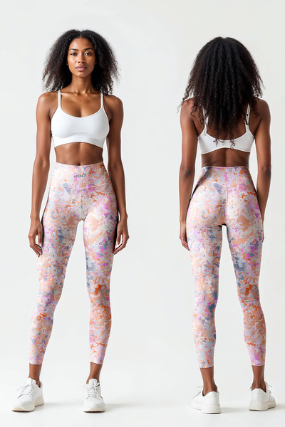 JOLT Γυναικείο μακρύ κολάν με σχέδιο Μοντέλο No: 003