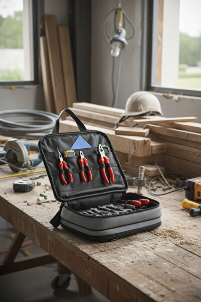 Probag 36 Compartment Technician Bag |   Laptop and Suitcase |   Water Resistant |   With Shoulder Strap