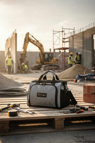 Probag Medium Size Hardware Tool Bag |   27 Compartments |   Water Resistant |   Heavy Duty