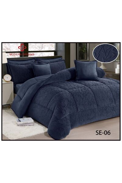 Moon Serena Winter Bedding Set, Double Size, 8 Pieces, Elegant Royal Style