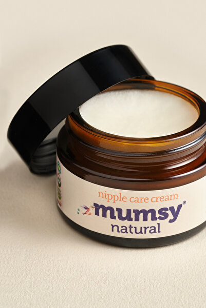 Mumsy Natural Göğüs Ucu Kremi 30 ml | Organik Bitkisel Formül Çatlak ve Tahriş Karşıtı, Dermatolojik Onaylı