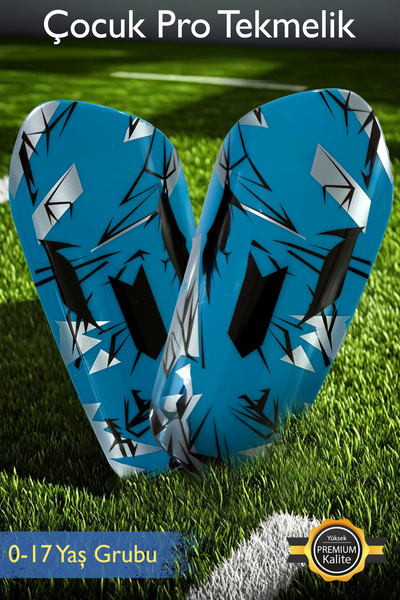 Hsport Profesyonel Çocuk Kaval Koruyucu 2 Adet Çorapsız Futbol Tekmelik Sporcu Tekmeliği Hafif ve Rahat