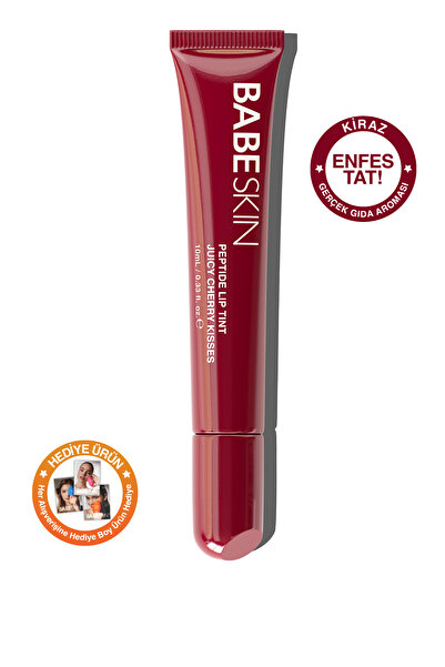 Babeskin Dudak Bakım Parlatıcı Lip Balm 10 ml | Cherry Tint | Besleyici, Nemlendirici | Peptit,Shea,Cupuaçu