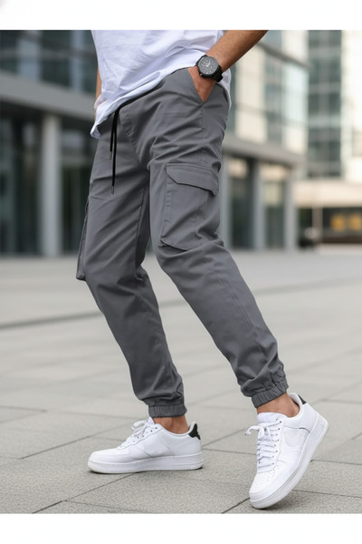 VIKUNYA Men's Premium Quality Cotton Cargo Pants with Side Pockets New Season