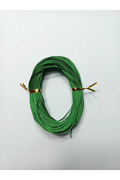 Eskişehir hobi sanat 1 mm, 20 de metri, culoare verde, frânghie subțire de pa...