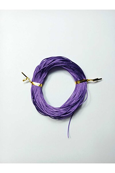 Eskişehir hobi sanat Κορδόνι αλεξίπτωτου 1 χιλιοστού 20 μέτρων σε μωβ χρώμα γ...