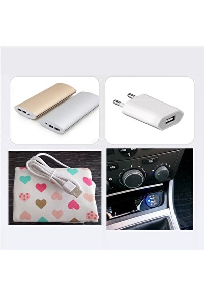 Universal Thermal heating cover for baby milk bottle, portable, USB cable, heart design