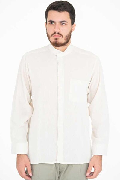 Çınarteks Şile Bezi Hakim Yaka Gömlek