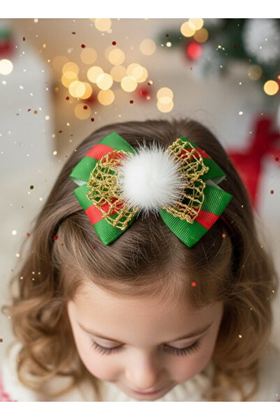 UniqueHandMade Gold Series Christmas Buckle, Bow Buckle, Children's Buckle Ha...