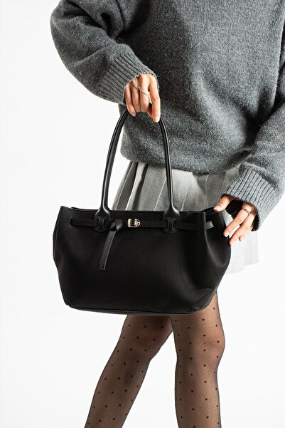 H&D COLLECTİON Women's Suede Shoulder Bag