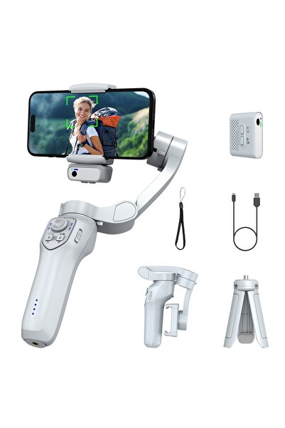 ABK POINT مثبت الهاتف الذكي L7C Pro ثلاثي المحاور