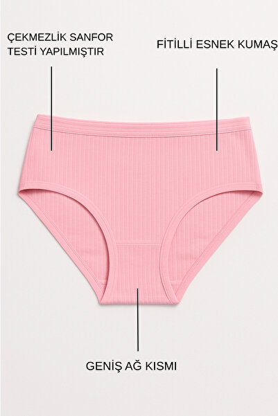 BUTİK1AVM Stars Underwear Дівчачі трусики 6 кольорів Бавовняні Преміум якість Еластичні трусики