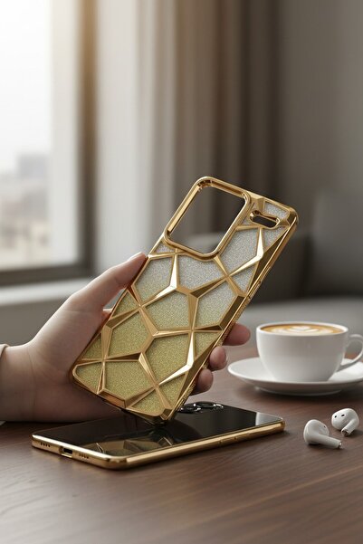 batuteknoloji Xiaomi Redmi Note 13 Pro Plus 5G Simli Lazer Viole Prizma Silik...