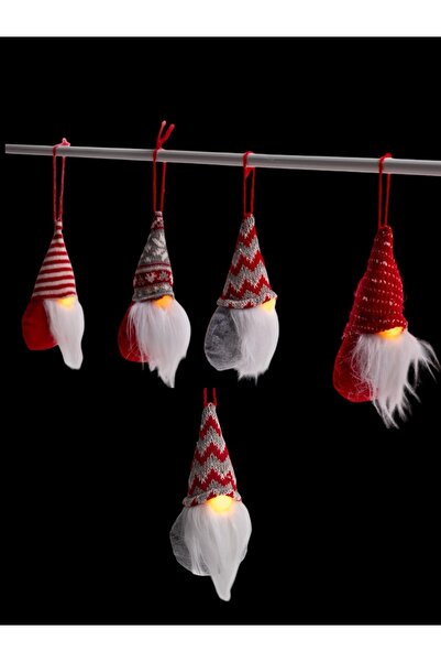 Yenigeldi 1 bucăți de gnom de pluș cu gura aprinsă, gnom nordic de Crăciun, g...