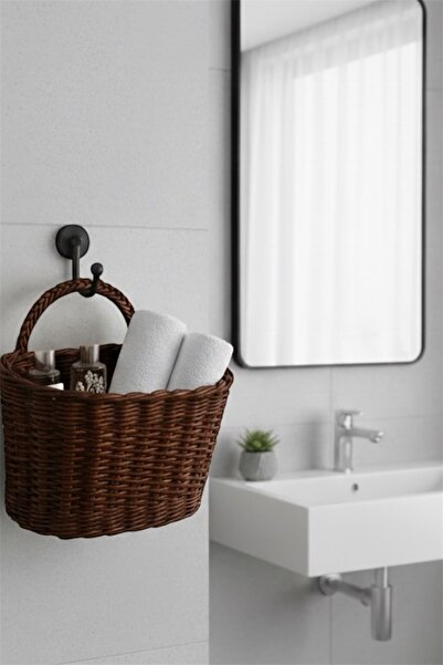 afralya home سلة الروطان متعددة الأغراض، منظم المطبخ، سلة الفاكهة، منظم ديكور المنزل