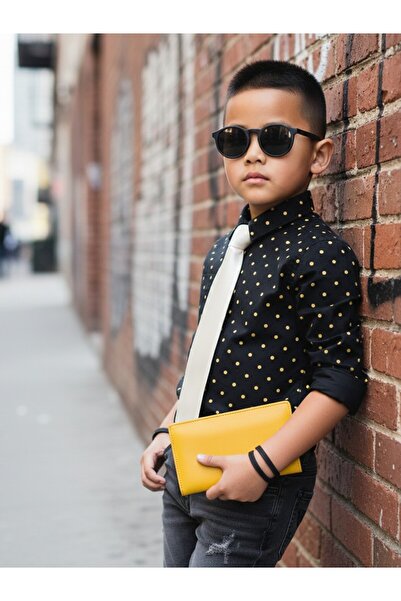 Algitsin O L A Παιδική γραβάτα 1-12 ετών - Κρέμα+Εκρού