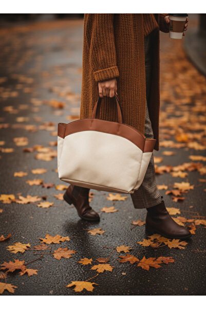 Sister in Love Domenica Çift Saplı Kadın Kanvas Çanta