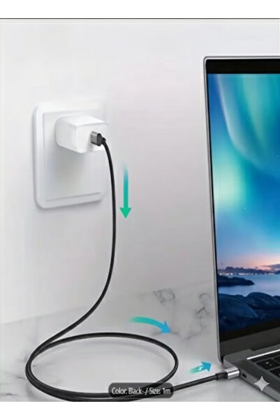 FUJISHKA Type-C to Type-C Cable (1 Meter) – 100W USB 3.1 Metal Housing