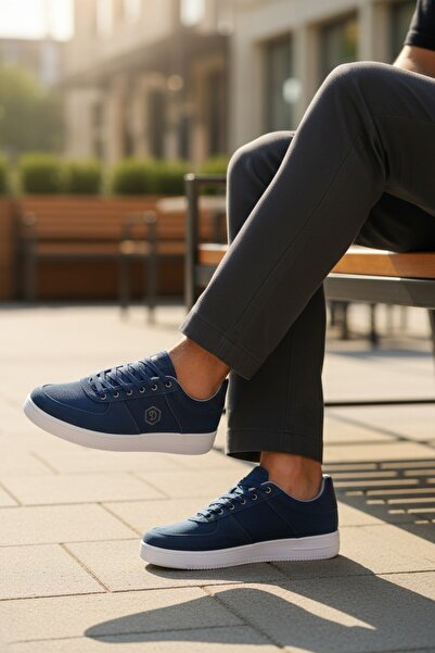 Konfores 2196-Dakırs Ανατομική Σόλα Ανδρικά Λινά Παπούτσια Sneakers