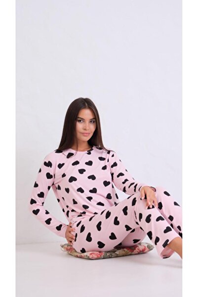 Hepyek Cotton Long Sleeve Pajama Set