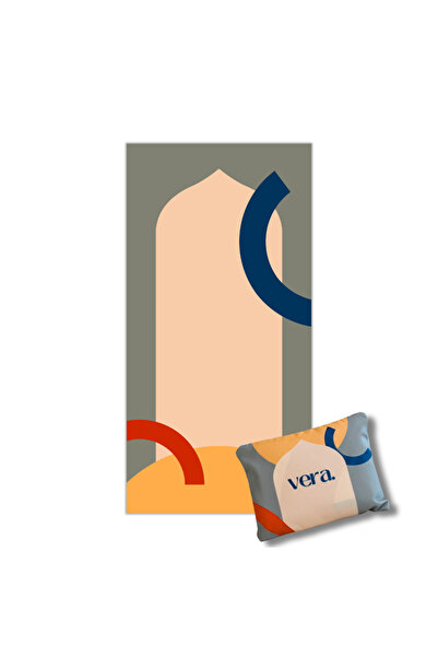 Vera Prayer Mats - Taşınabilir Seyahat Seccadesi, Cep Boy, Katlanabilir, Portatif, Su Geçirmez