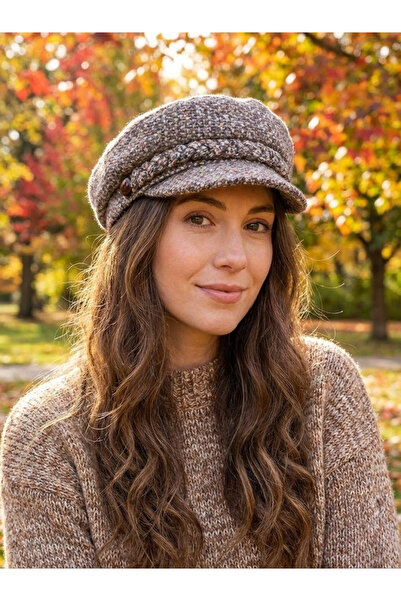 OnMyHead Women's Cashmere Captain Hat