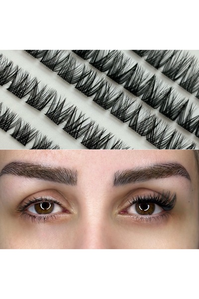 Genel Markalar İpli Rus Kirpik Mix Paket (10-12-14mm) - Cc Kıvrım 6 İp Volümlü Ekspres Kirpik⁠