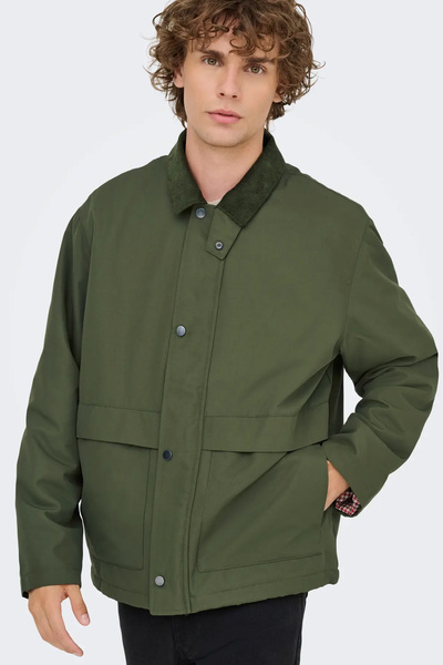 Only & Sons Kosmo Men's Green Jacket (22034856-on)